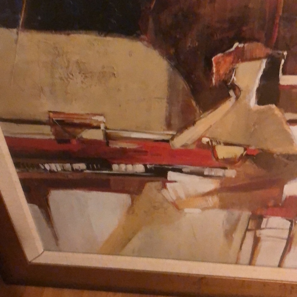 Pictures hanging